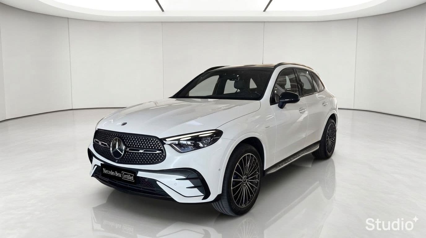 Mercedes-Benz GLC 220 d 9G-Tronic 4Matic AMG Line — 3/4 avant gauche