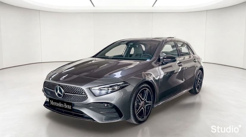 Mercedes-Benz Classe A 200 d AMG Line — 3/4 avant gauche