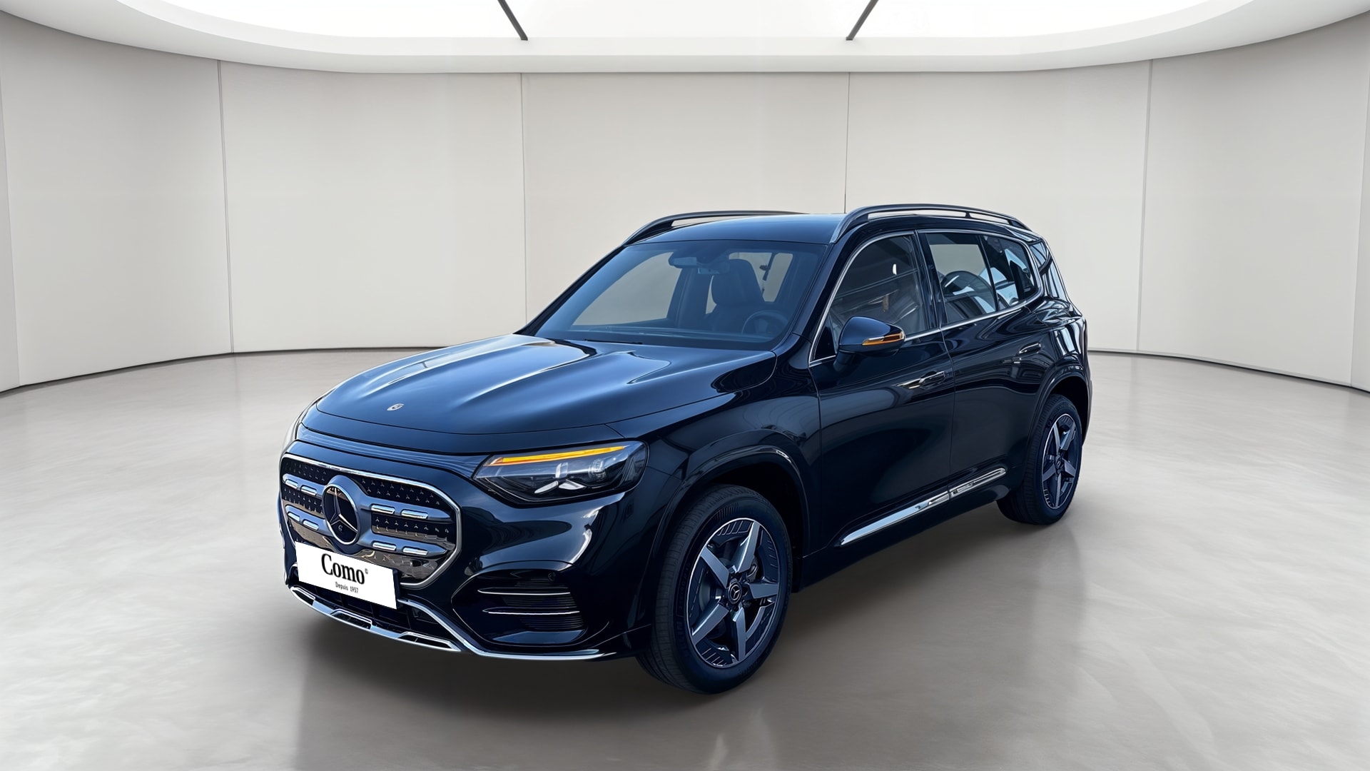 Mercedes-Benz GLB 200 electrique AMG Line — 3/4 avant gauche