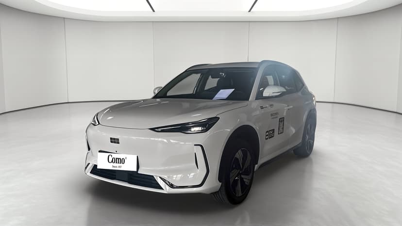 Geely E5 Max+ — 3/4 avant gauche