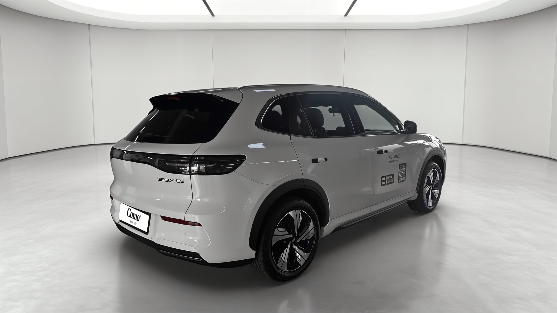 Geely E5 Max+ — 3/4 arrière droit