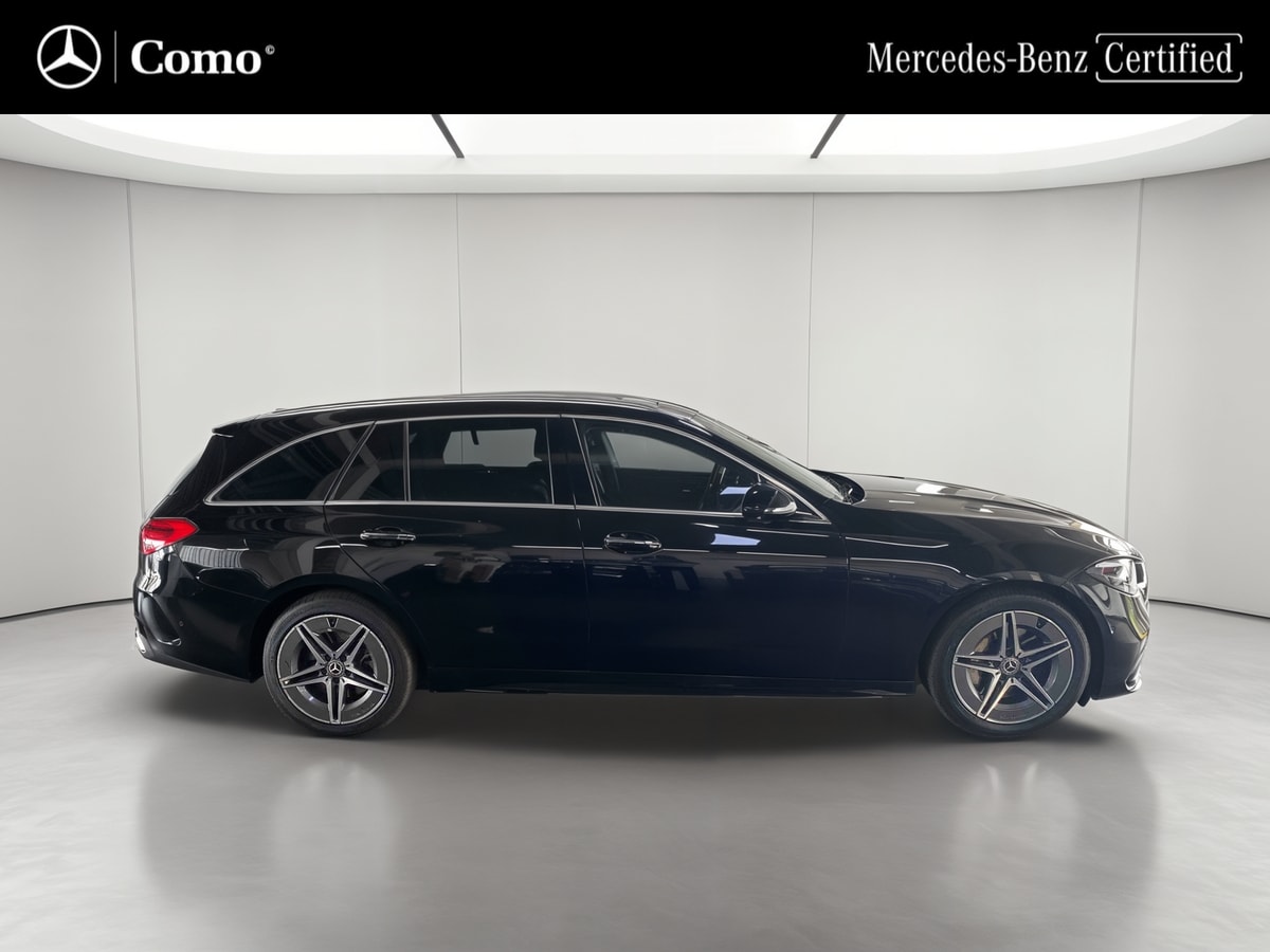 Mercedes-Benz Classe C Break 300 e 9G-Tronic AMG Line — Profil droit