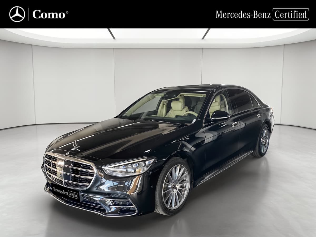 Mercedes-Benz Classe S L 580 e 9G-Tronic 4-Matic AMG Line — 3/4 avant gauche