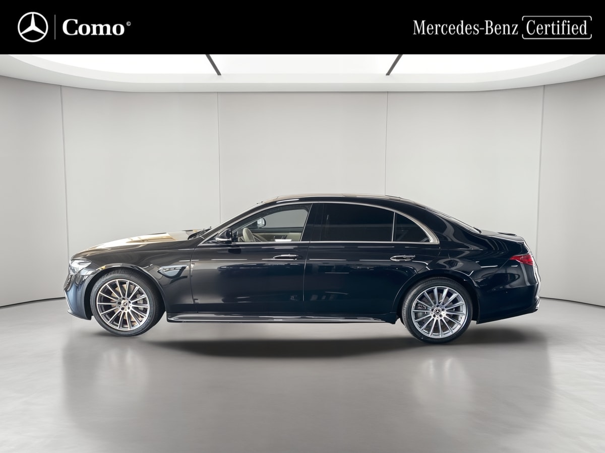 Mercedes-Benz Classe S L 580 e 9G-Tronic 4-Matic AMG Line — Profil gauche