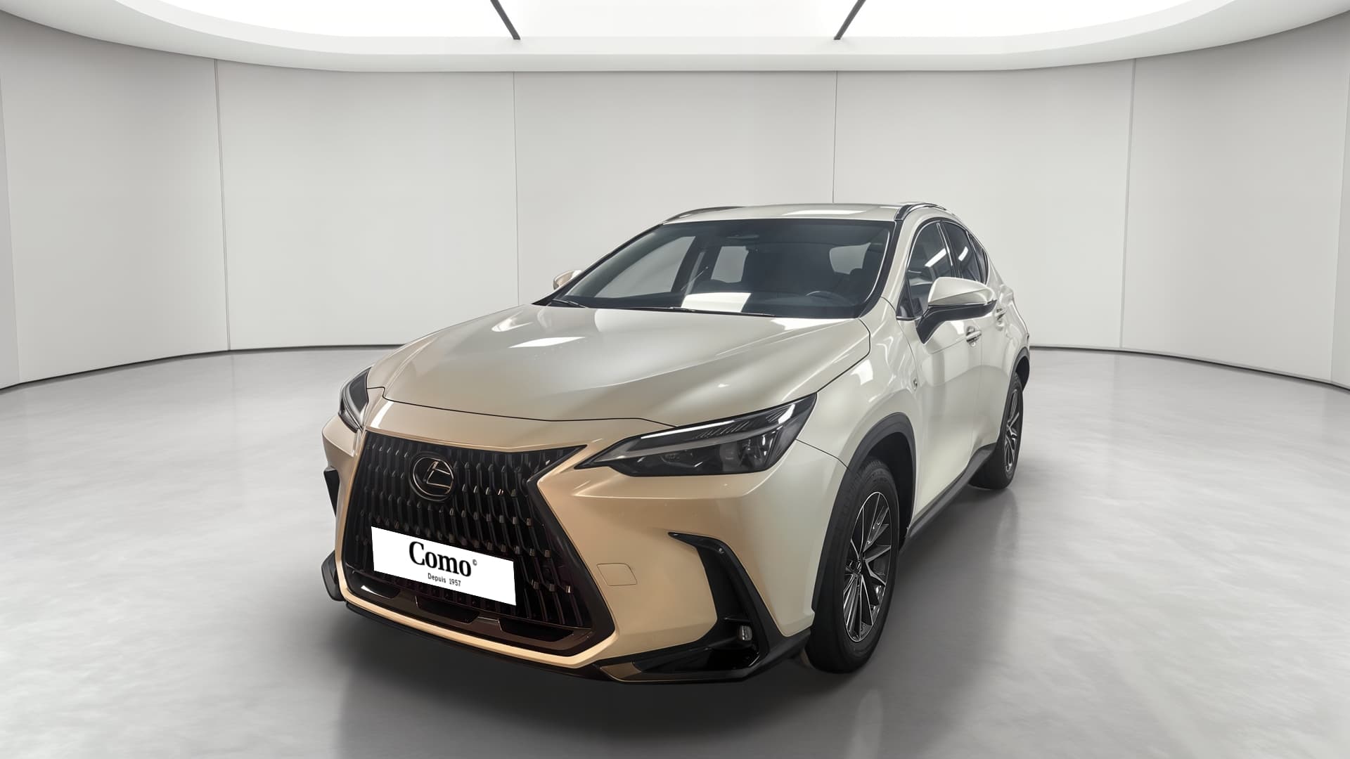 Lexus NX 450h+ 4WD Hybride Rechargeable Luxe — 3/4 avant gauche
