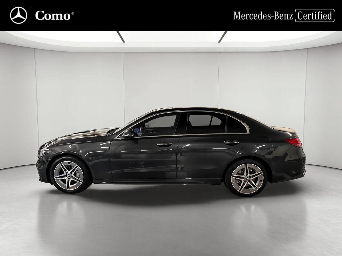 Mercedes-Benz Classe C 300 e 9G-Tronic e-Hybrid EQ AMG Line — Profil gauche