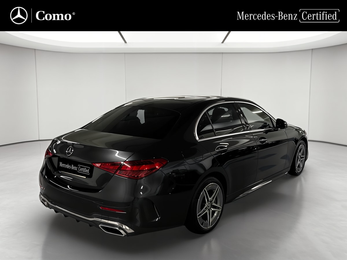 Mercedes-Benz Classe C 300 e 9G-Tronic e-Hybrid EQ AMG Line — 3/4 arrière droit