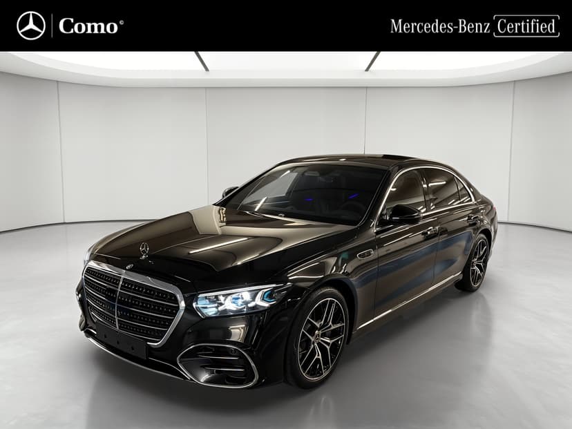 Mercedes-Benz Classe S L 580 e Hybride EQ 9G-Tronic 4-Matic AMG Line — 3/4 avant gauche