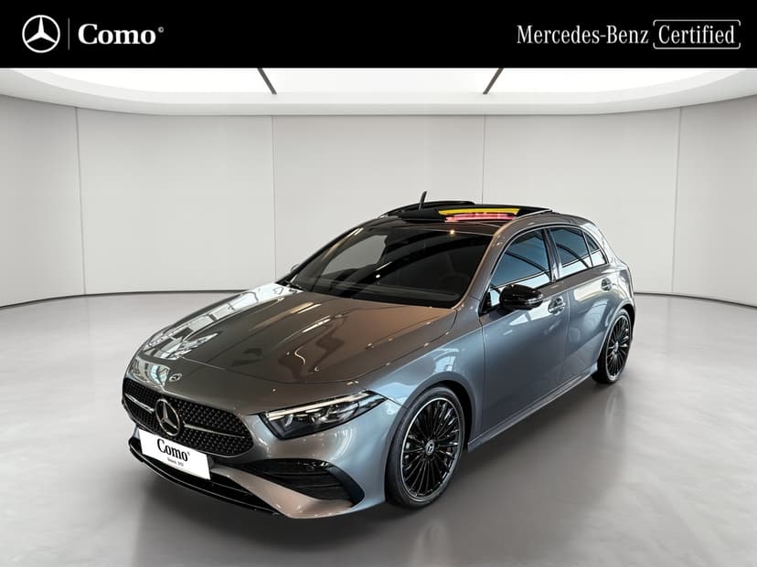 Mercedes-Benz Classe A 200 d AMG Line — 3/4 avant gauche