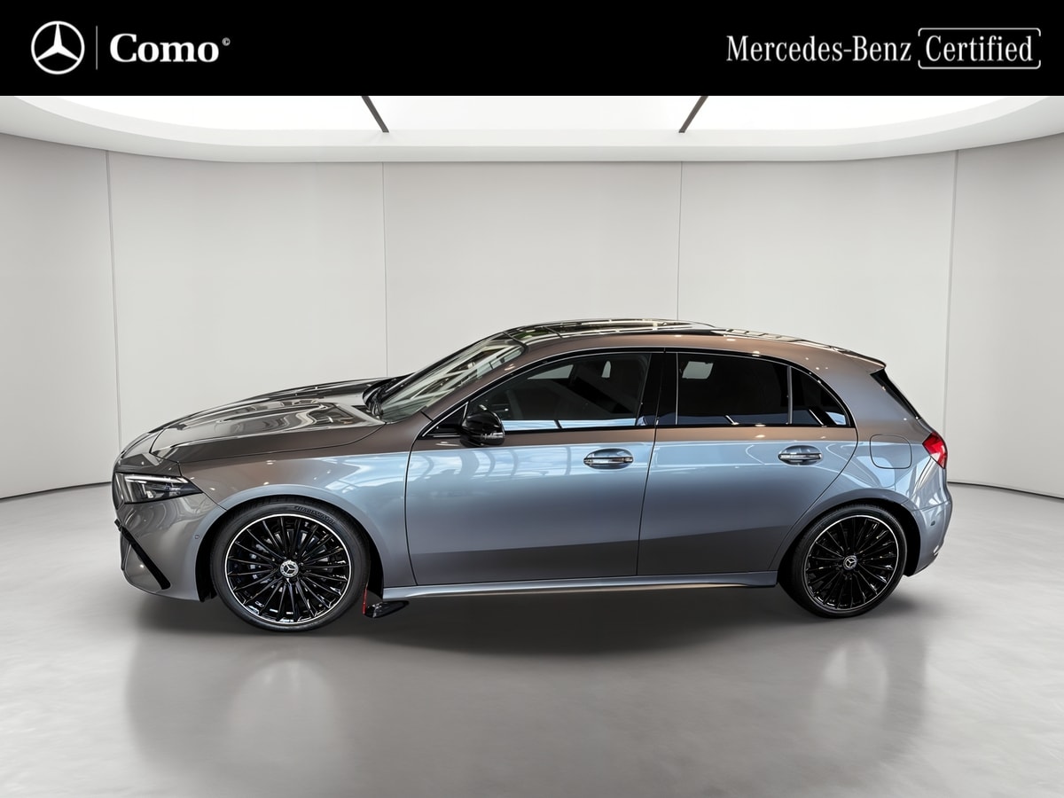 Mercedes-Benz Classe A 200 d AMG Line — Profil gauche