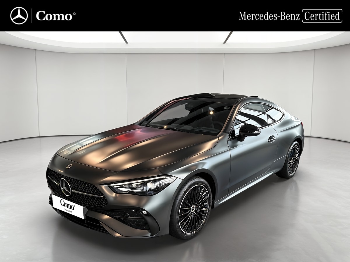 Mercedes-Benz CLE Coupé 300 e Hybrid EQ 9G-Tronic AMG Line — 3/4 avant gauche