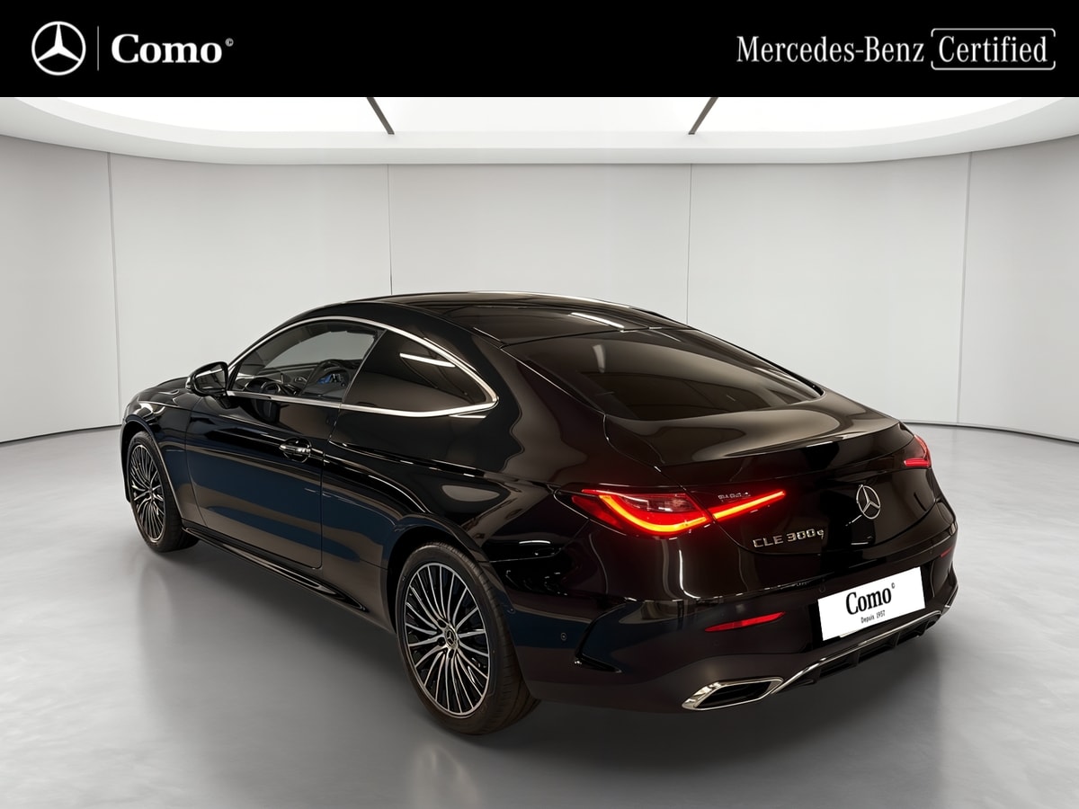 Mercedes-Benz CLE Coupé 300 e Hybrid EQ 9G-Tronic AMG Line — 3/4 arrière gauche