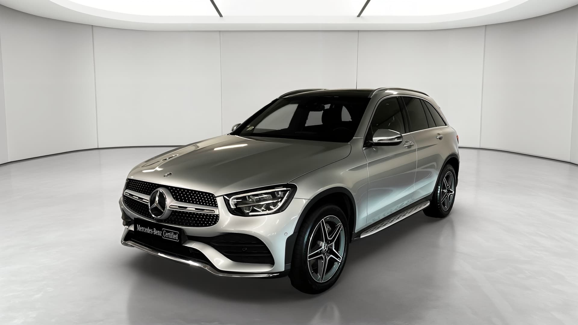 Mercedes-Benz GLC 200 d 9G-Tronic AMG Line — 3/4 avant gauche