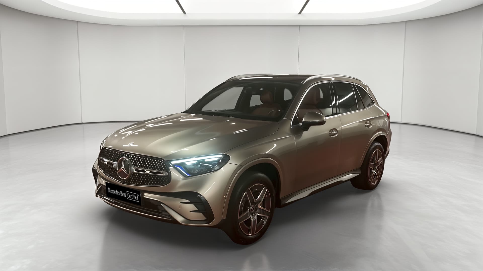 Mercedes-Benz GLC 400 e 9G-Tronic 4Matic AMG Line — 3/4 avant gauche