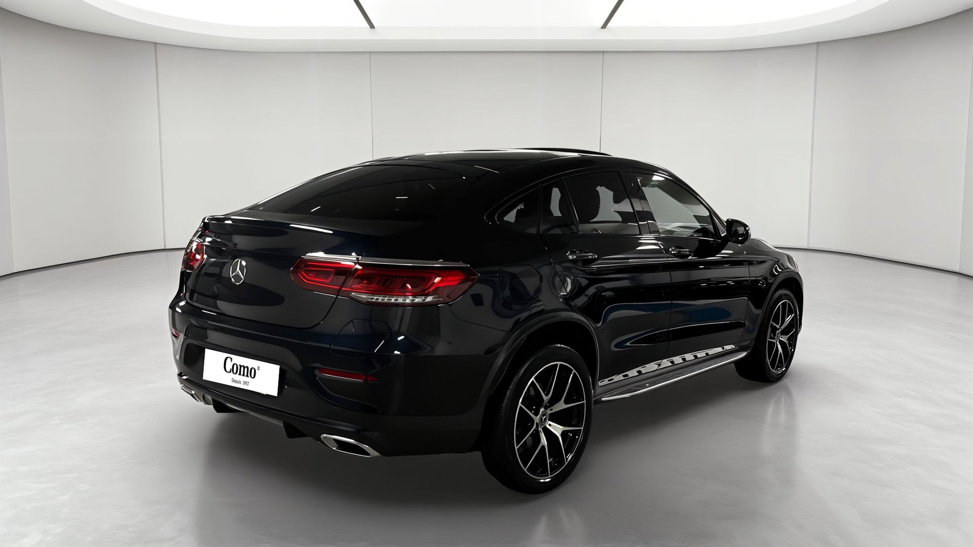 Mercedes-Benz GLC Coupé 300 e 9G-Tronic 4Matic AMG Line — 3/4 arrière droit