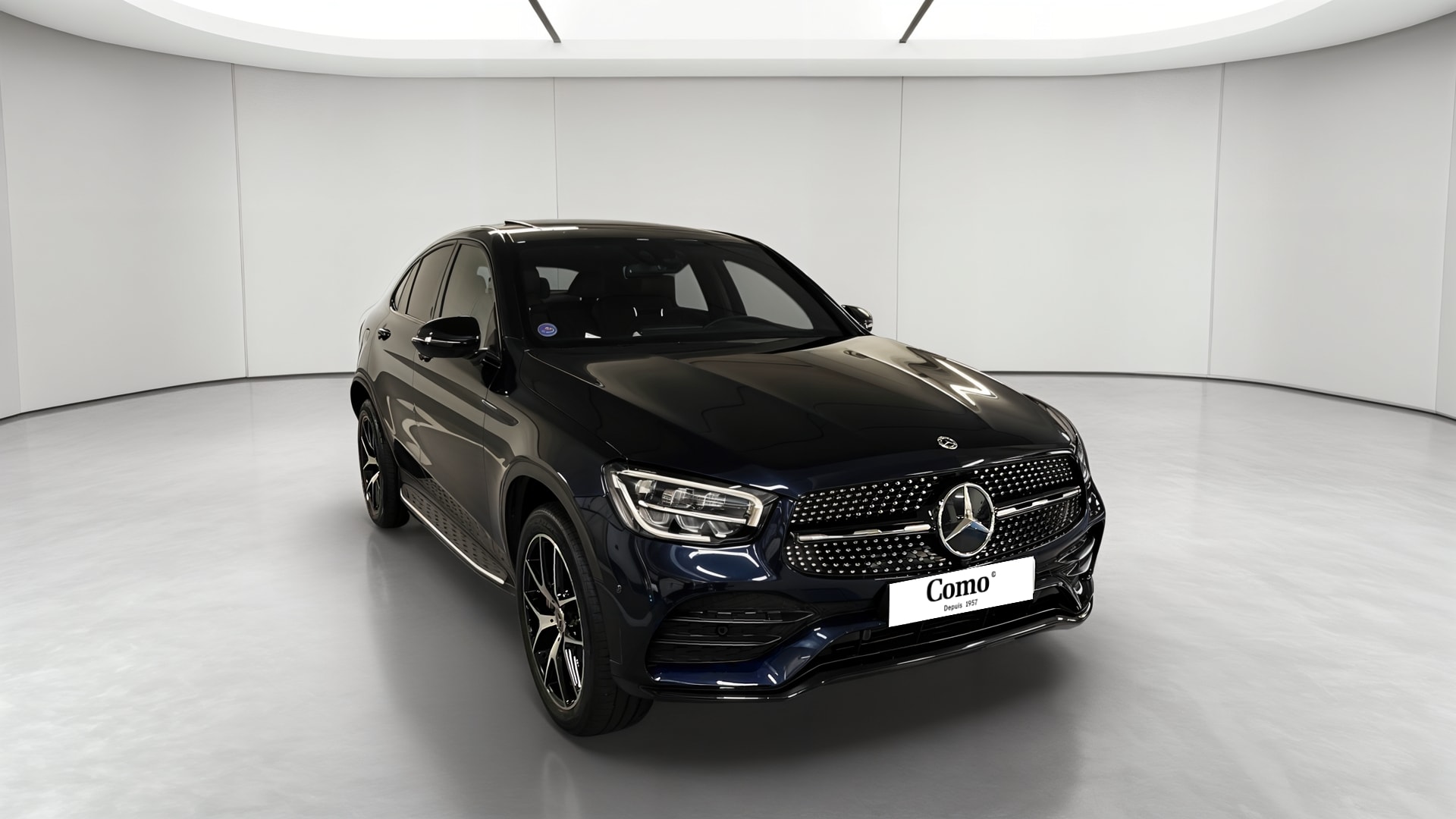 Mercedes-Benz GLC Coupé 300 e 9G-Tronic 4Matic AMG Line — 3/4 avant droit