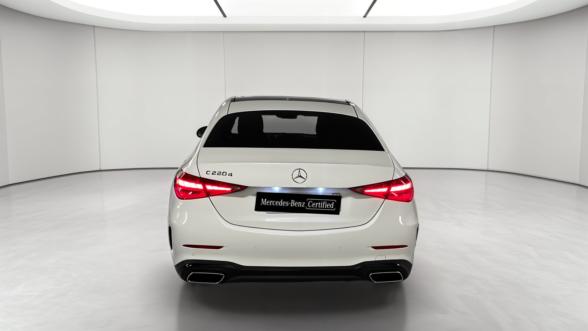 Mercedes-Benz Classe C 220 d 9G-Tronic AMG Line — Face arrière