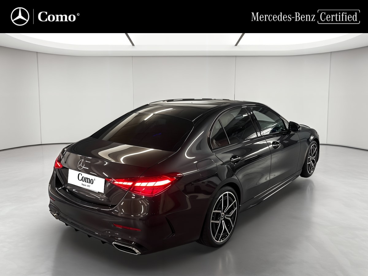 Mercedes-Benz Classe C 220 d 9G-Tronic AMG Line — 3/4 arrière droit