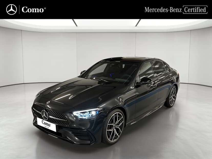 Mercedes-Benz Classe C 220 d 9G-Tronic AMG Line — 3/4 avant gauche