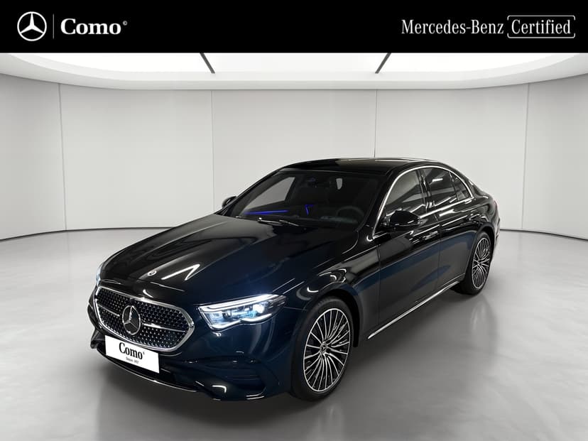 Mercedes-Benz Classe E 300 e Hybrid EQ 9G-Tronic AMG Line + — 3/4 avant gauche