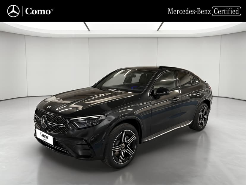 Mercedes-Benz GLC Coupe 300 e Hybrid EQ 4Matic AMG Line + — 3/4 avant gauche