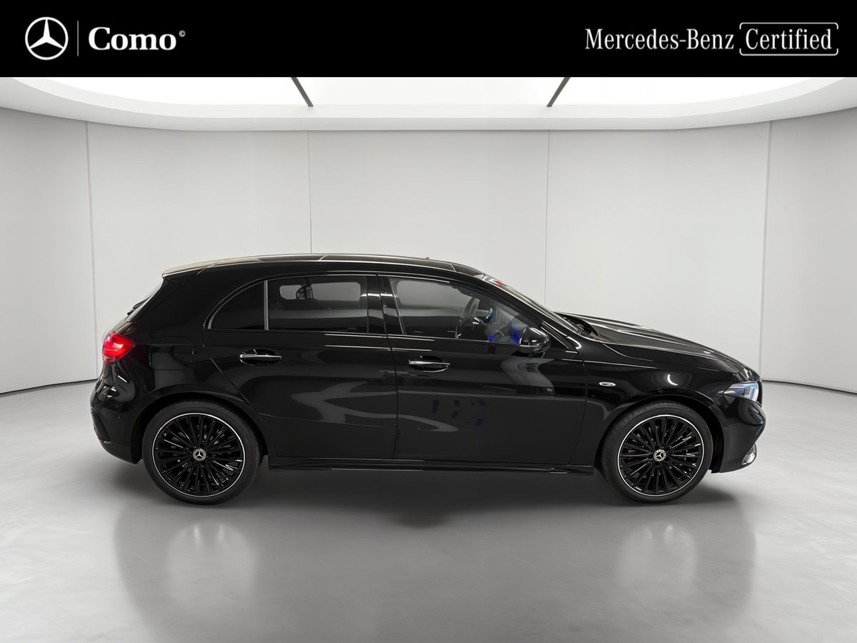 Mercedes-Benz Classe A 250 e Hybrid EQ AMG Line — Profil droit
