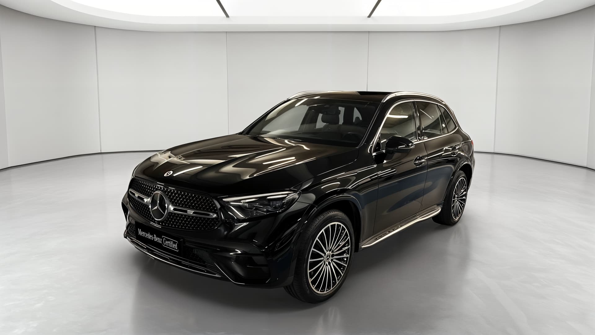 Mercedes-Benz GLC 300 e 9G-Tronic 4Matic AMG Line — 3/4 avant gauche
