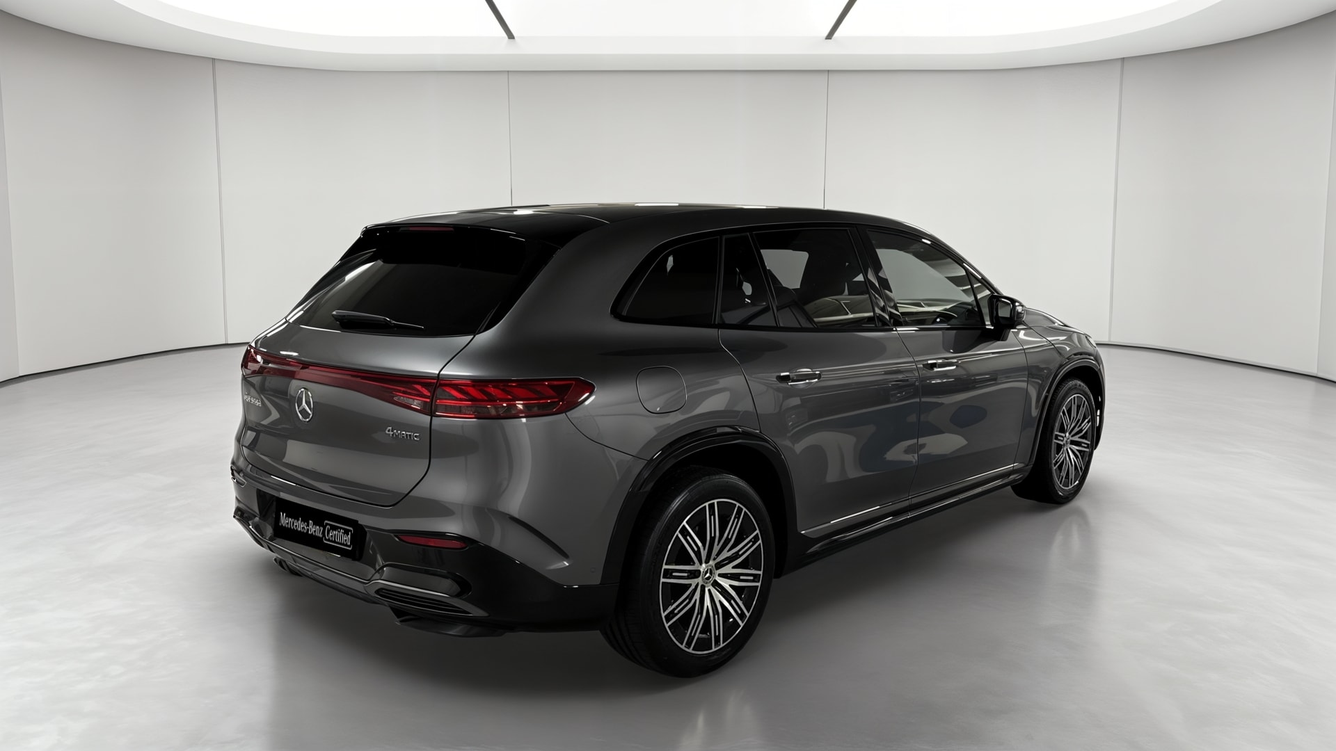 Mercedes-Benz EQS SUV 580 4Matic AMG Line — 3/4 arrière droit