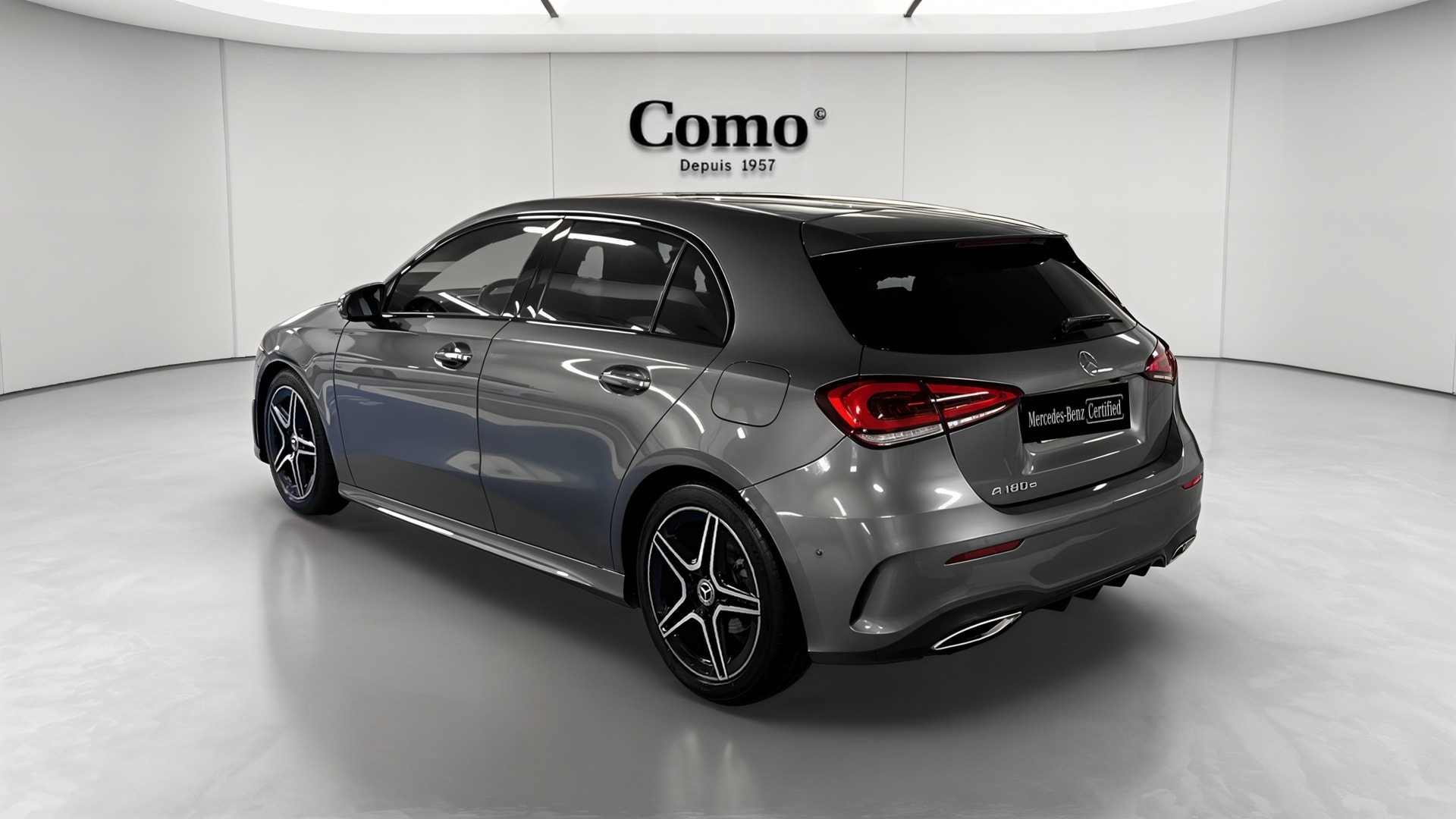 Mercedes-Benz Classe A 180 d 8G-DCT AMG Line — 3/4 arrière gauche