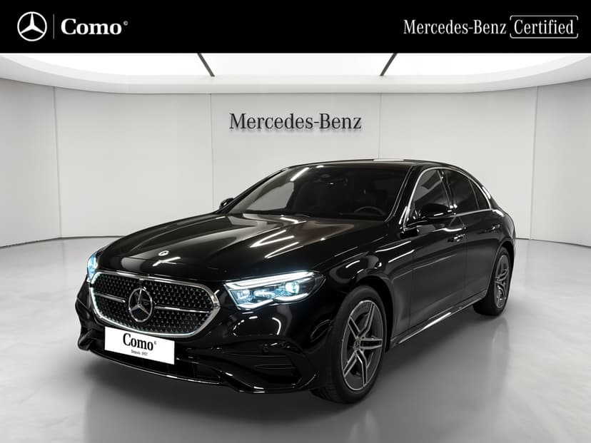 Mercedes-Benz Classe E 300 e Hybrid EQ 9G-Tronic AMG Line — 3/4 avant gauche