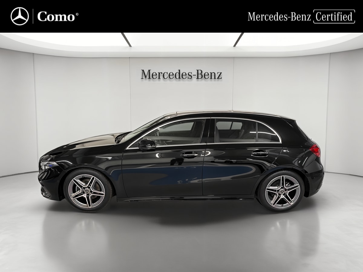Mercedes-Benz Classe A 200 d AMG Line — Profil gauche