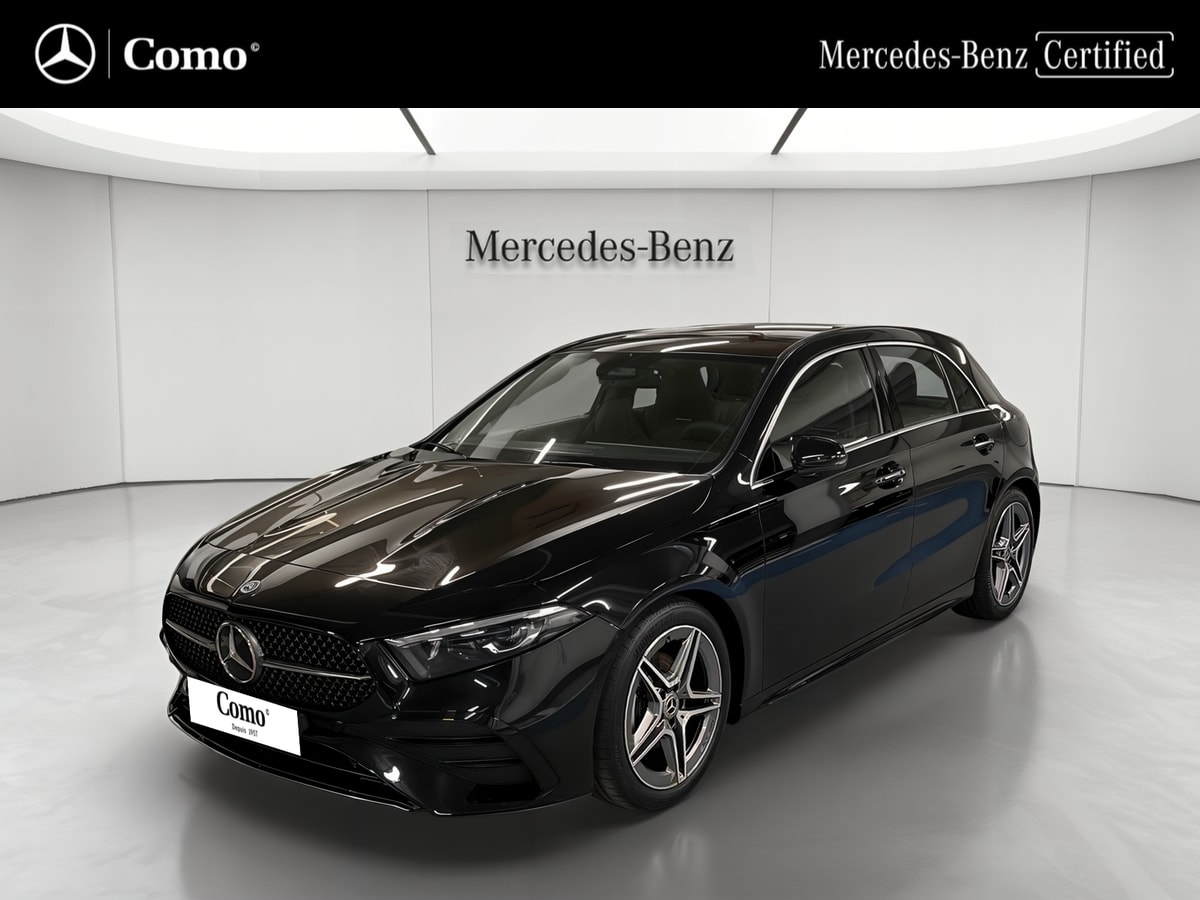Mercedes-Benz Classe A 200 d AMG Line — 3/4 avant gauche