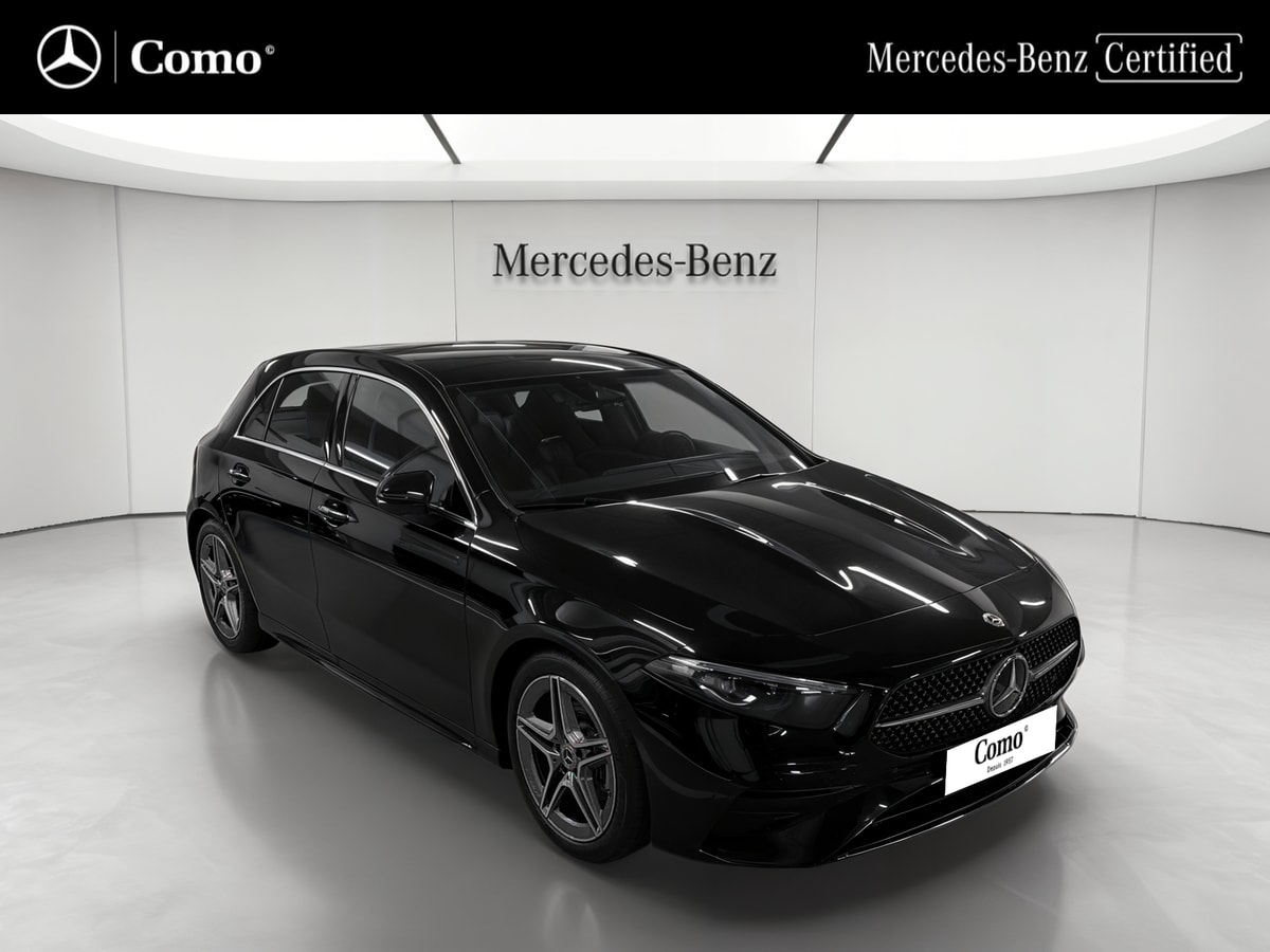 Mercedes-Benz Classe A 200 d AMG Line — 3/4 avant droit