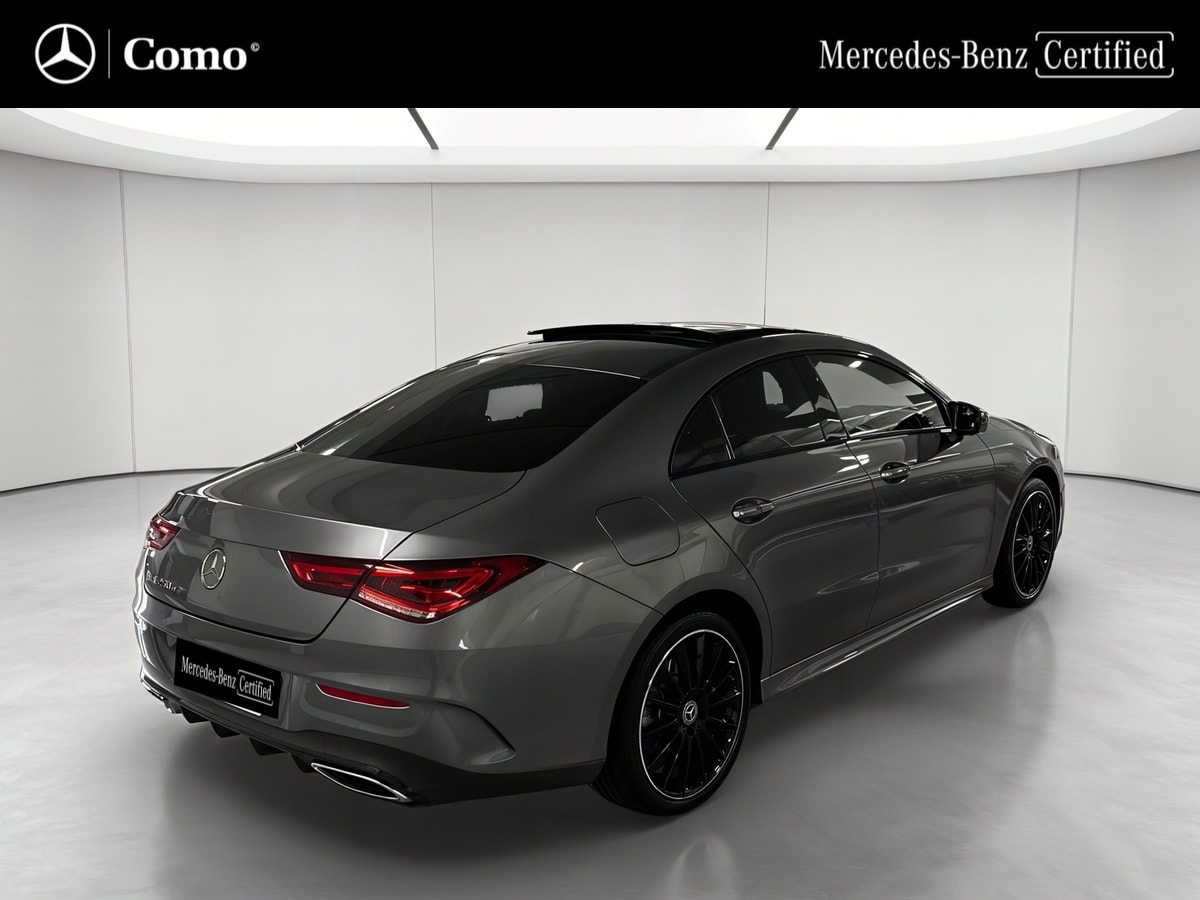 Mercedes-Benz CLA Coupé 250 e 8G-DCT AMG Line — 3/4 arrière droit