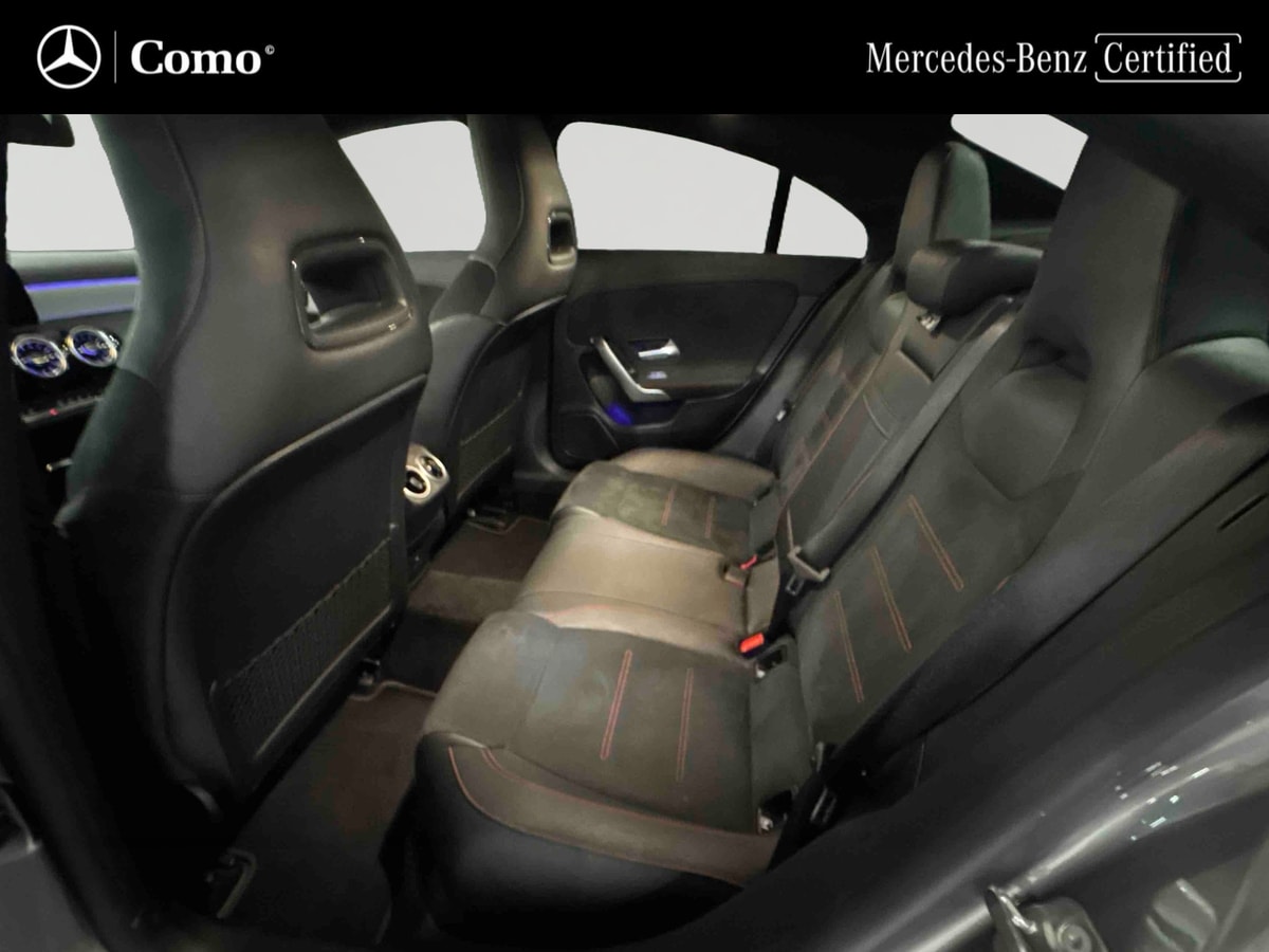 Mercedes-Benz CLA Coupé 250 e 8G-DCT AMG Line — Siège arrière gauche