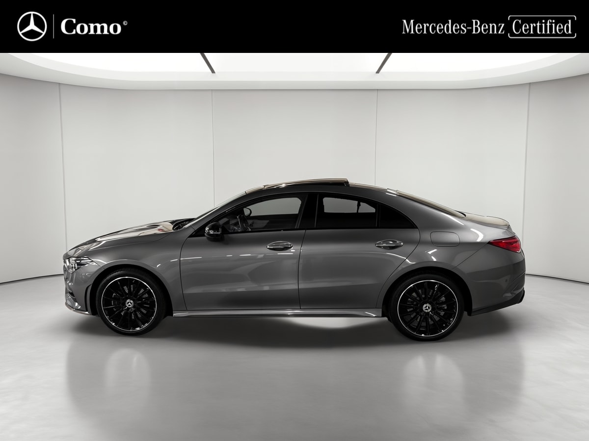 Mercedes-Benz CLA Coupé 250 e 8G-DCT AMG Line — Profil gauche