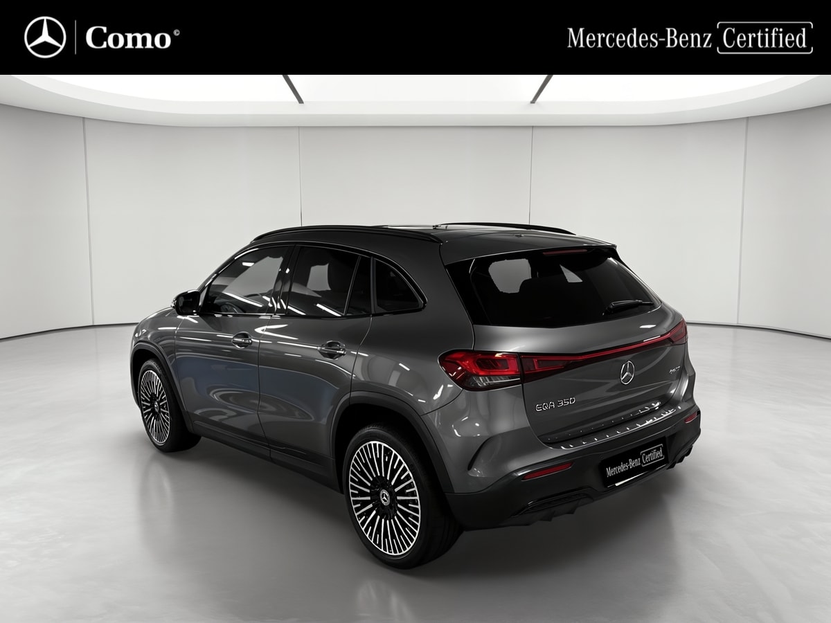 Mercedes-Benz EQA 350 4Matic AMG Line — 3/4 arrière gauche