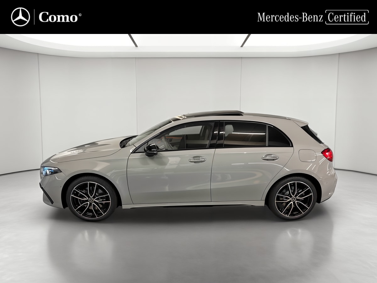 Mercedes-Benz Classe A 250 e Hybrid EQ AMG Line — Profil gauche