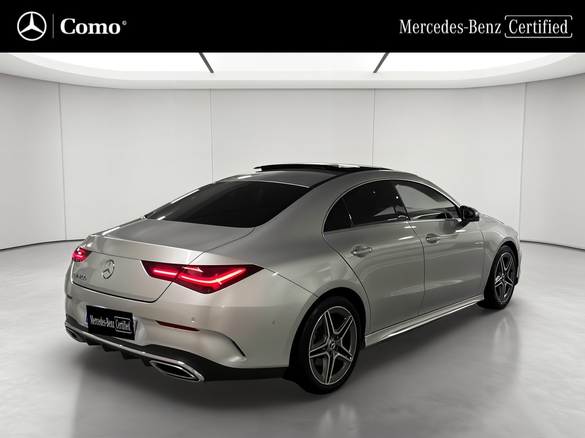 Mercedes-Benz CLA Coupé 200 7G-DCT AMG Line — 3/4 arrière droit