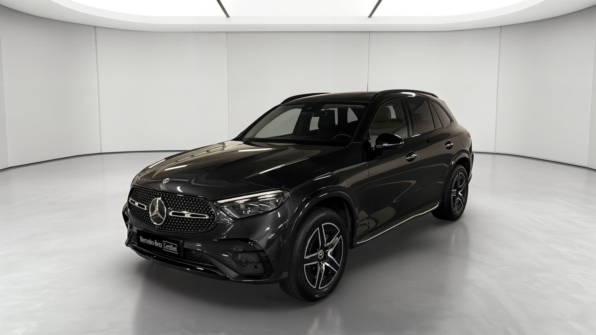 Mercedes-Benz GLC 300 e 9G-Tronic 4Matic AMG Line — 3/4 avant gauche