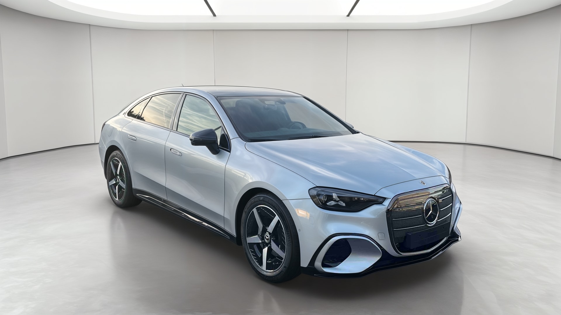Mercedes-Benz Classe C 400 Electrique 4M AMG Line — 3/4 avant droit