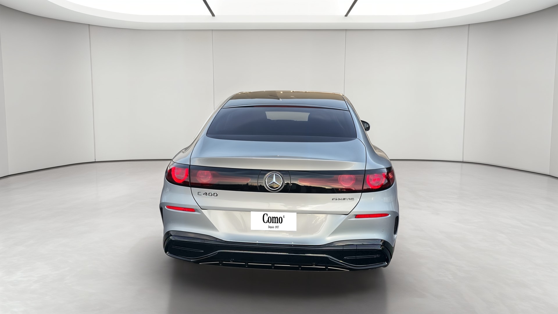 Mercedes-Benz Classe C 400 Electrique 4M AMG Line — Face arrière
