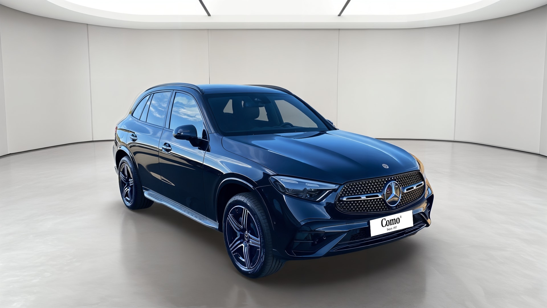 Mercedes-Benz GLC 300 e Hybrid EQ 4Matic AMG Line + — 3/4 avant droit