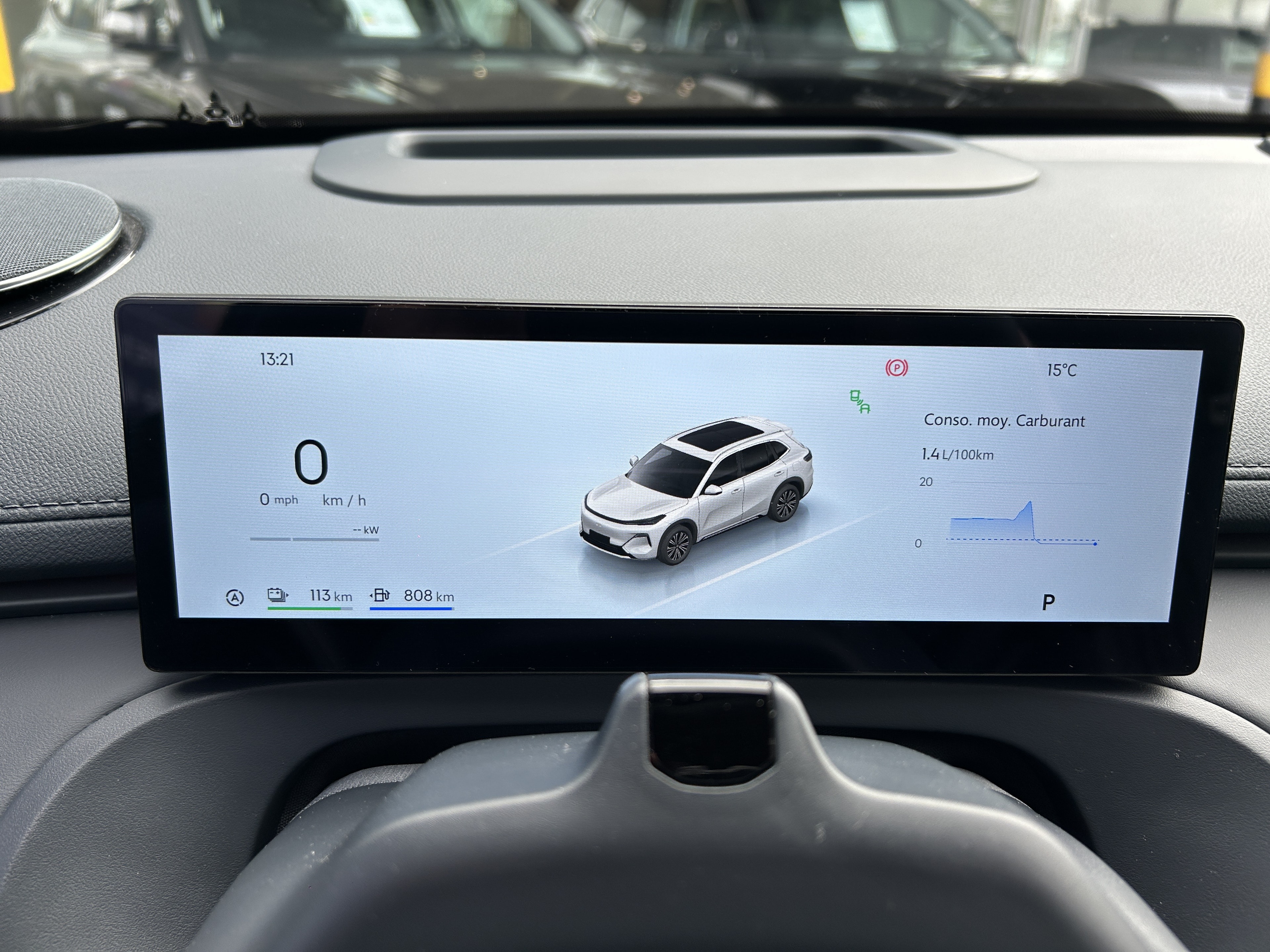 GEELY Starray EM-i Max+ — Bloc compteur