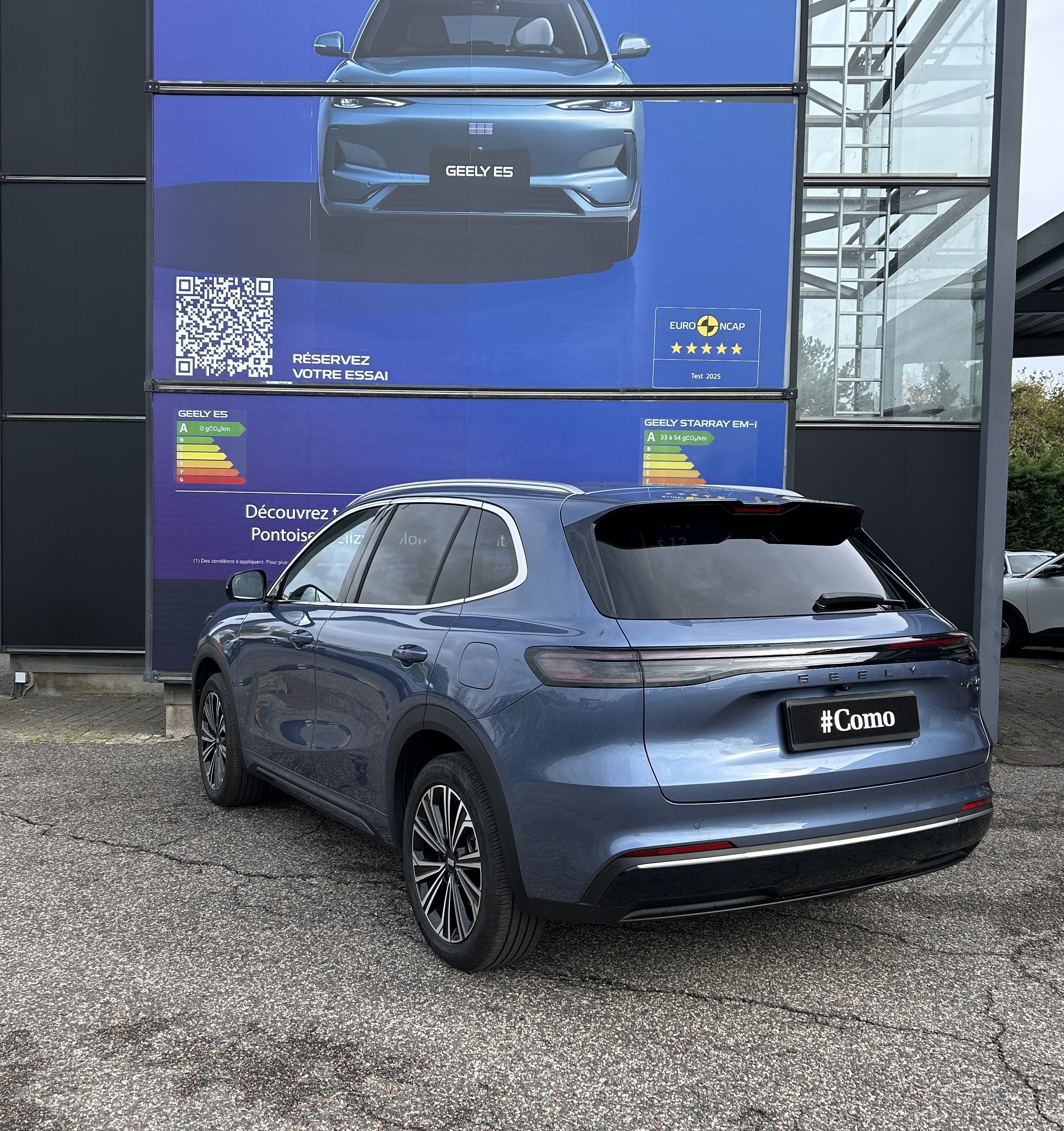 GEELY Starray EM-i Max+ — 3/4 arrière gauche