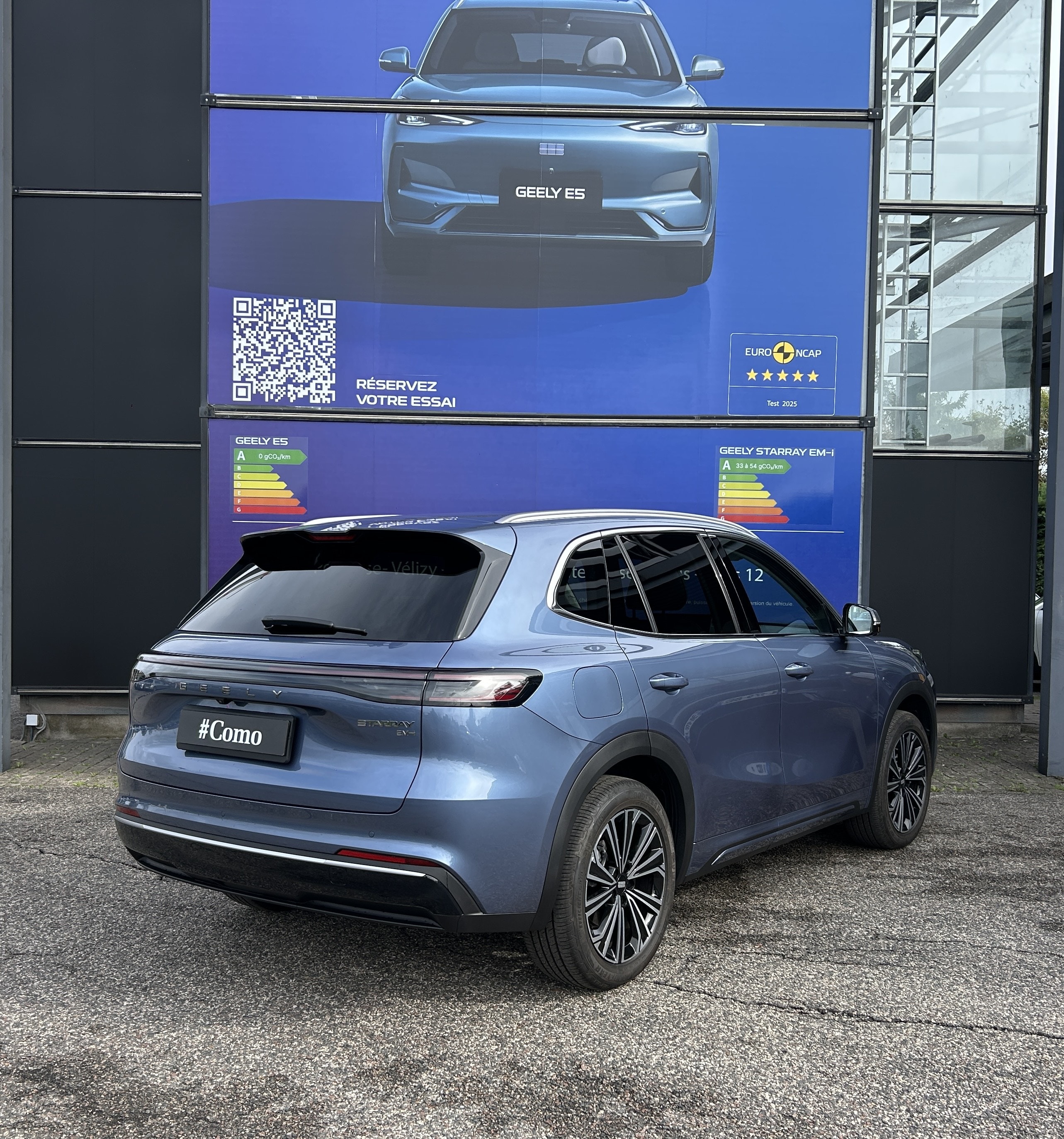 GEELY Starray EM-i Max+ — 3/4 arrière droit