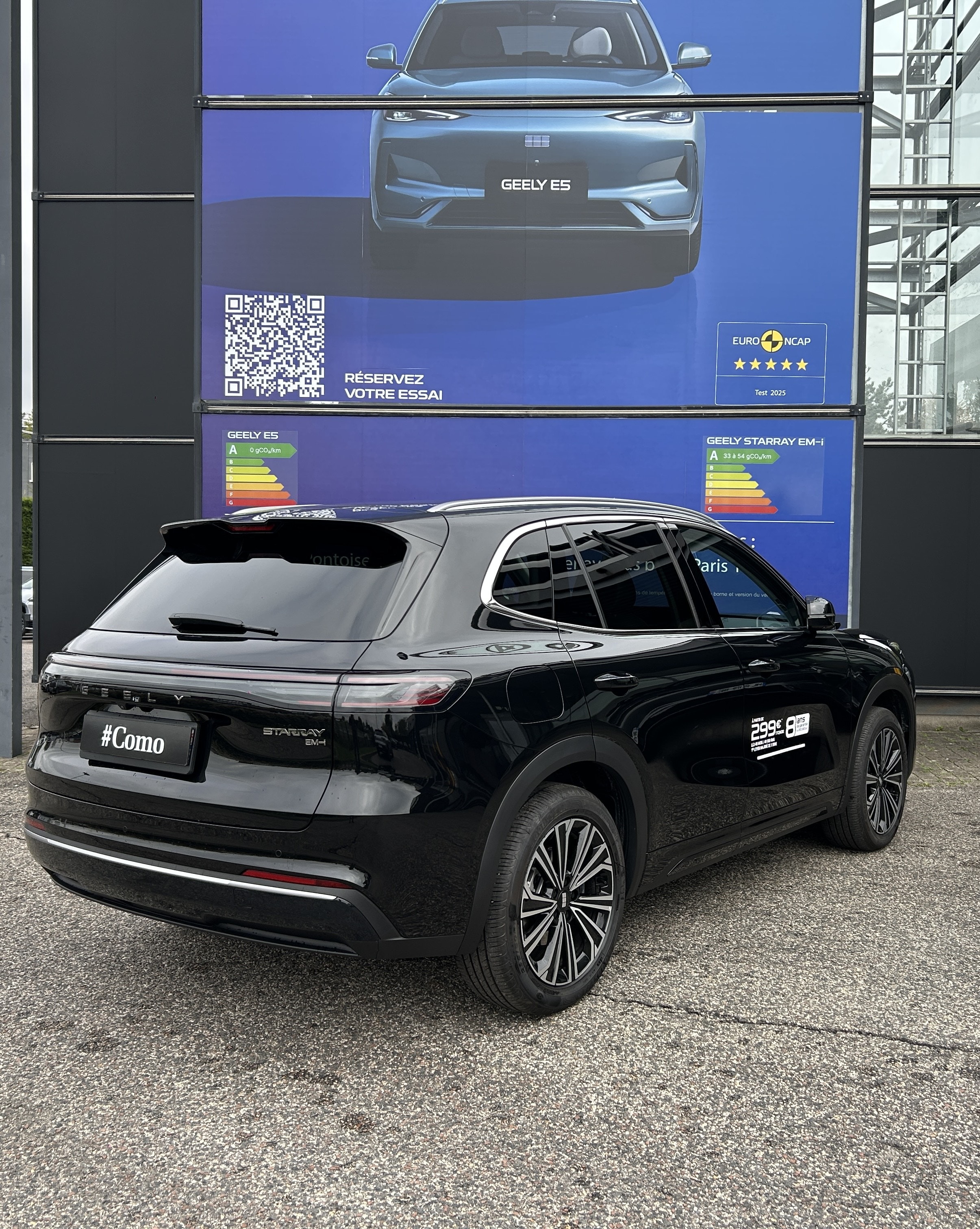 GEELY Starray EM-i Max+ — 3/4 arrière droit
