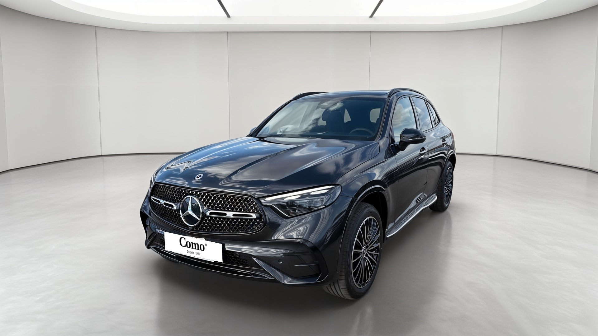 Mercedes-Benz GLC 300 e Hybrid EQ 4Matic AMG Line + — 3/4 avant gauche