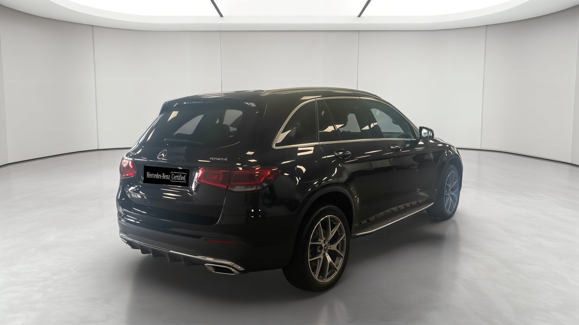 Mercedes-Benz GLC 300 e 9G-Tronic 4Matic AMG Line — 3/4 arrière droit