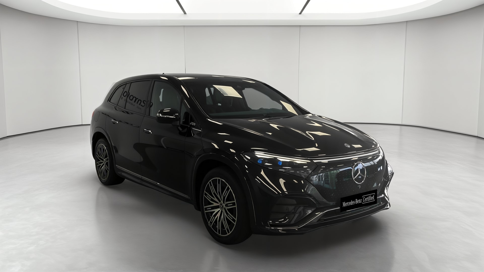 Mercedes-Benz EQS SUV 580 4Matic AMG Line — 3/4 avant droit